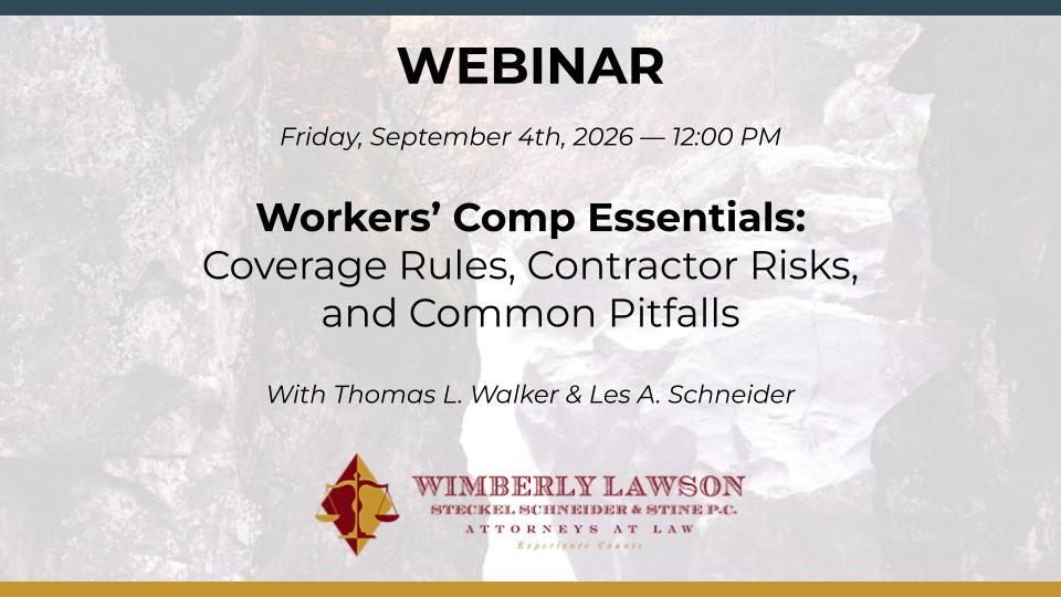 Free Employment Law Webinar