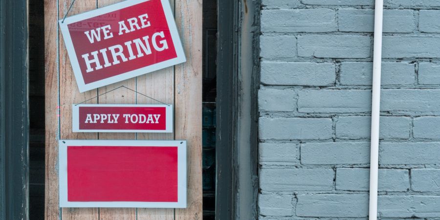 we are hiring sign