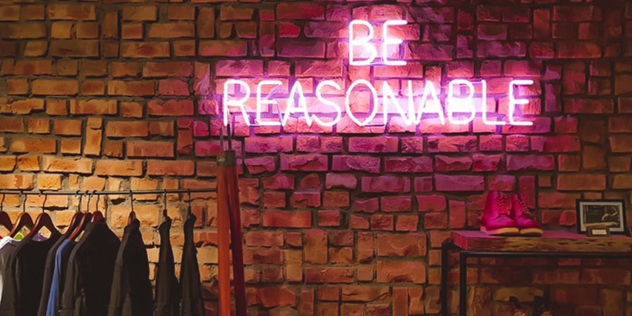 be reasonable